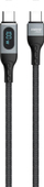 Kabllo USB C Dudao L7MaxC, USB C në USB C, PD 100W, 1m, e zezë
