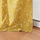 Perde dritareje SAKURA, 140x260 cm, me unaza, e verdhë