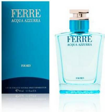 Parfum Ferre Acqua Azzurra Gianfranco Ferre për burra, Eau de Toilette, 50ml