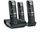 Telefon pa tel Gigaset COMFORT 550A Trio me sekretari telefonike, nero krom