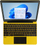 Laptop UMAX VisionBook 12WRx, 11.6 ", Intel Celeron N4020, 4GB RAM, 128GB eMMC, Intel UHD Graphics, i verdhë