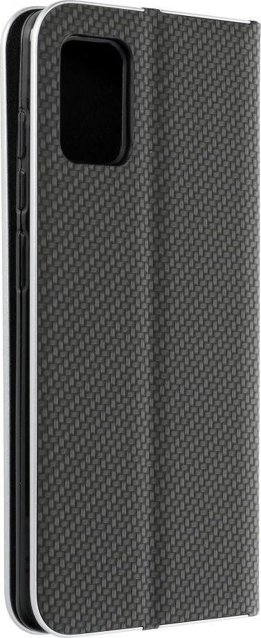 Këllëf libër Vennus Book Carbon për Samsung Galaxy A51, magnetik, me xhep të brendshëm, i zi