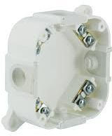 Kuti hermetike montuese Elektro-Plast VP 074-51, 88x88x40mm, IP44, e bardhë