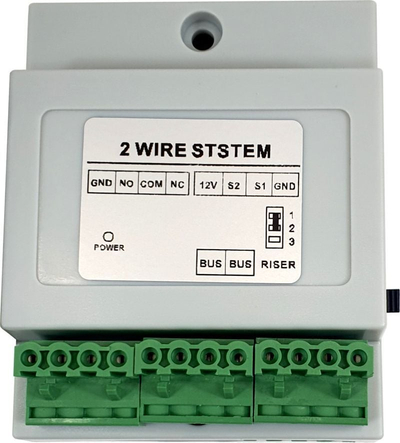Modul ndihmës për brava Spacetronik SPD-ML01, 2 tela, 24V DC, i bardhë