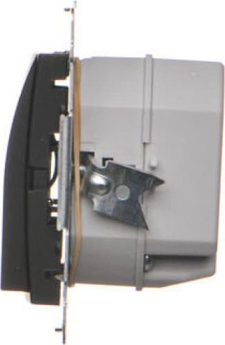 Dritë shkalle LED Simon 54 DOSA.01/49, 1.1W, 230V, e zezë mat