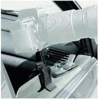 Mbajtës aparati Manfrotto 243 Car Window Pod, vidë 3/8", për dritare makine, i zi