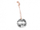 Set zile dekorative metalike “Christmas Bells”, 6 copë, 3 cm, argjend