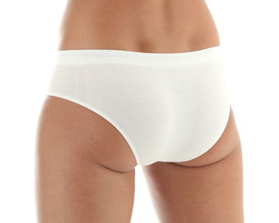 Të brendshme hipster Brubeck Comfort Wool për femra, lesh Merino, madhësia S, të bardha