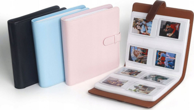 Album fotografik LoveInstant, 228 foto Instax Square, kompatibil me Fujifilm Instax, blu