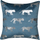 Set jastëkësh dekorativ Beliani BLUEBELL, 2 copë, velur, 45 x 45 cm, blu