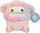 Lodër pelushi Squishmallows Diane the Peach Bigfoot, 19 cm, flokë ylber, shumëngjyrëshe
