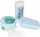Set shkollor Starpak Monster High Lagoona, me aksesorë bazë, me penar transparent, shumëngjyrësh