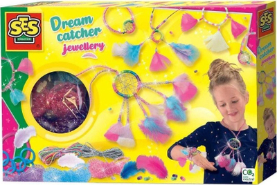 Креативен сет накит SES Creative Dreamcatcher Jewellery, за деца 5+, многуобоен