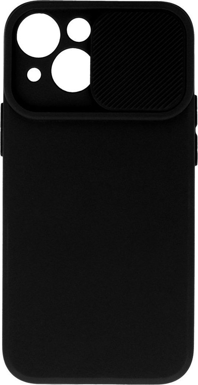 Mbrojtëse telefoni CamShield për Xiaomi Redmi 10C, silikoni, mbrojtje kamere, e zezë