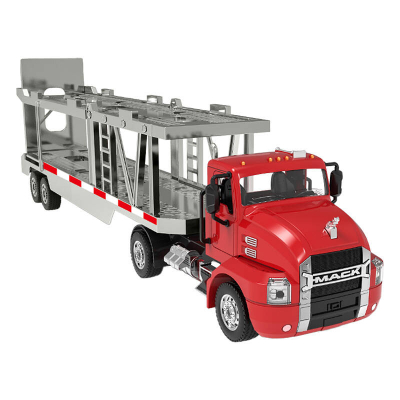 Kamion me telekomandë Double Eagle E583-003, 1:26, transportues veturash, i kuq