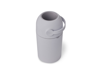 Kosh për pelena Magic Diaper Pail, 40L, sistem kundra erës, gri concrete