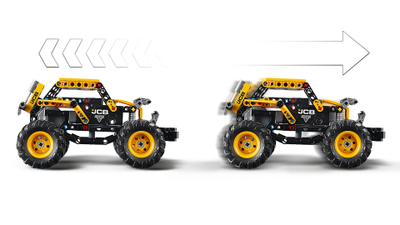 Set ndërtimi LEGO Monster Jam Digatron, pull back, shumëngjyrësh