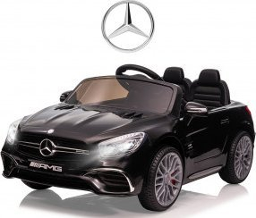 Makinë elektrike për kalamaj Milly Mally Mercedes-Benz SL65 AMG, 2 ulëse, me telekomandë, e zezë