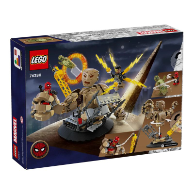 Set ndërtimi LEGO Marvel Spider-Man Vs Sandman Final Battle, 347 pjesë, mbi 10 vjeç, shumëngjyrësh