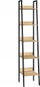 Raft libri Leobert LLS109B11, 5 rafte, 170cm, sonoma i zi