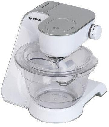 Играчка миксер за кујна за деца Bosch MUM 5, со реалистичен звук, со 2 брзини, сива