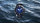 Orë dore për meshkuj Tissot Seastar 1000 Powermatic 80, e zezë