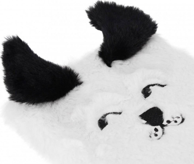 Bllok shënimesh Starpak Plush, A5, qen, bardh e zi