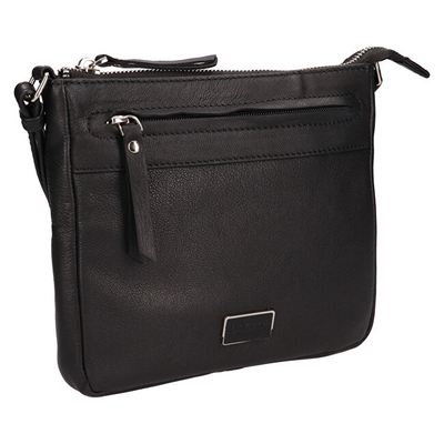 Çantë crossbody për femra Lagen, e zezë