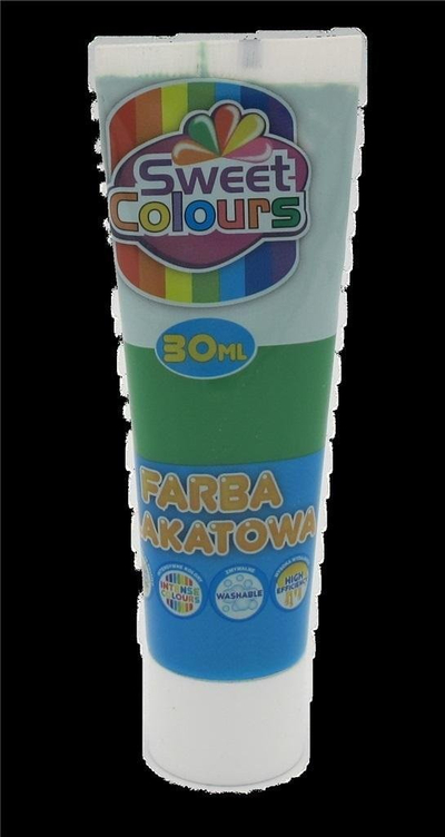 Ngjyrë posteri Sweet Colours, 30ml, në tub, jeshile
