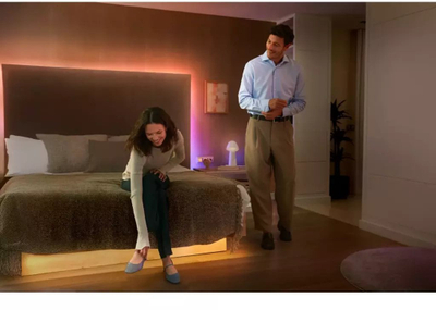 Shirit drite Philips Hue Flux Gradient Lightstrip, 10 m, smart, i bardhë