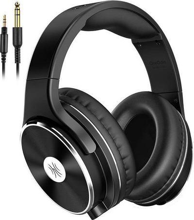 Слушалки OneOdio Studio HiFi, над уво, со кабел, црни