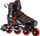 Patina inline për kalamaj Nils Extreme Cypher NA18811A, me numër të rregullueshëm 29-33, me rrota PU, të zeza me të kuqe
