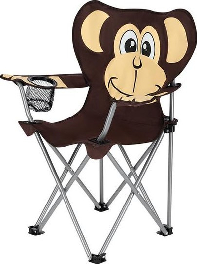 Karrige palosëse turistike për fëmijë NC3029 Monkey, 50 kg, me çantë mbrojtëse, me motiv majmun