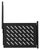 Raft tërheqës Lanberg AK-1006-B, për kabinet 19", 600mm, i zi