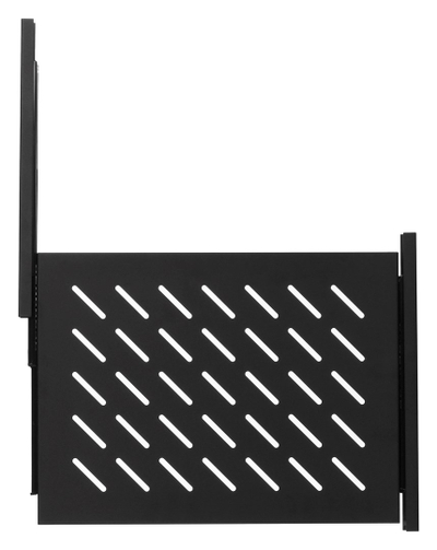 Raft tërheqës Lanberg AK-1006-B, për kabinet 19", 600mm, i zi