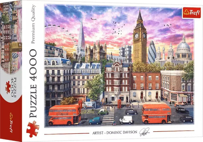 Puzzle Trefl Walk Through London, 4000 pjesë, shumëngjyrësh