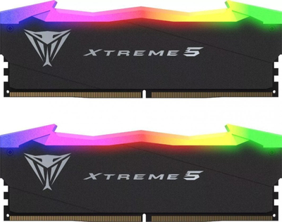 Memorie Patriot Viper Xtreme 5 RGB, DDR5, 48 GB, 7600 MHz, CL36, PVXR548G76C36K