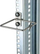 Mbajtëse kabllosh Triton Hook, 40x40mm, inox, ngjyrë argjendi