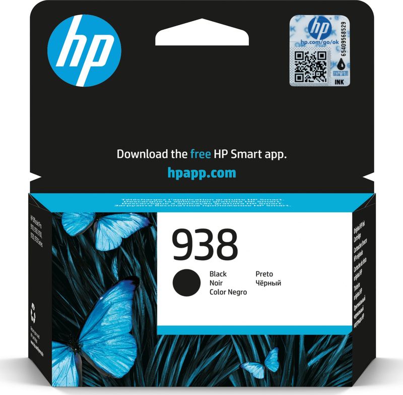 Ngjyrë printeri HP 938, e zezë