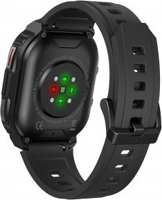 Ora inteligjente Zeblaze Thor SQ, 2.13" AMOLED, 2GB RAM 16GB, 4G, e zezë
