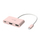 Stacion lidhës j5create USB-C, HDMI/USB-A/USB-C, 4K, rozë