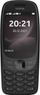 Телефон Нокиа 6310 2024, 2.8", двојна СИМ, црн