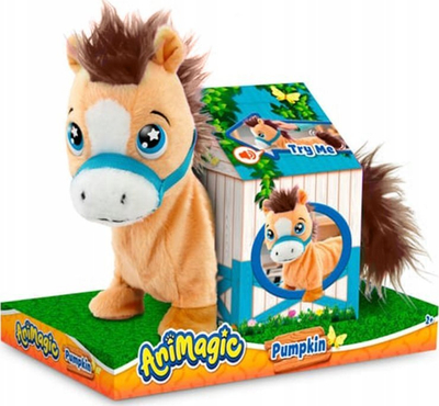 Lodër interaktive Goliath Animagic Pony Pumpkin, me tinguj dhe lëvizje, për fëmijë 2+