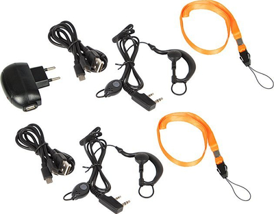 Radio telefoni Baofeng BF-T17, PMR, set 2 copë, ngjyrë e zezë