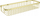 Shportë muri për dush Deante ROUND ADR_R551, çelik inox, 39 cm, ar e furçuar