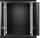 Kabinet muri Eprado R19, 12U, 19", metalik