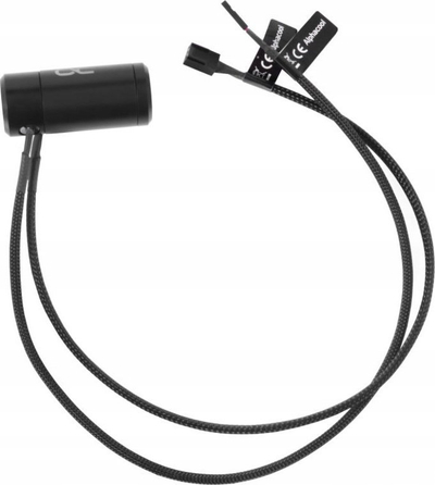 Senzor rrjedhjeje dhe temperature Alphacool ES High Flow, me sinjal RPM, i zi