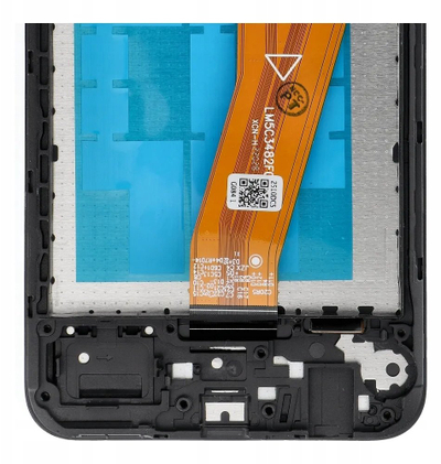 Ekran LCD OG me kornizë Samsung Galaxy A04e A042 F M, OEM, i zi