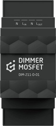Modul dimmer Grenton V.2 Dimmer Mosfet, montim DIN, TF-Bus, i zi
