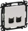 Prizë kompjuterike dyfishe Legrand Valena Life 753143, RJ45 Cat6 UTP, e bardhë